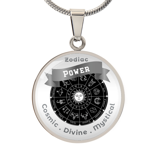 Zodiac Power- Affirmation Necklace