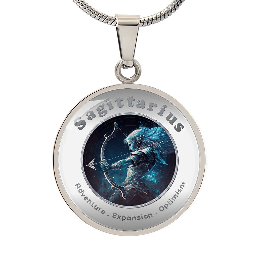 Sagittarius - Affirmation Necklace - More Than CharmsMore Than Charms