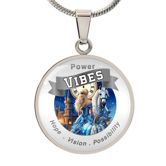Power Vibes Affirmation Pendant - Dreamer’s Slipper