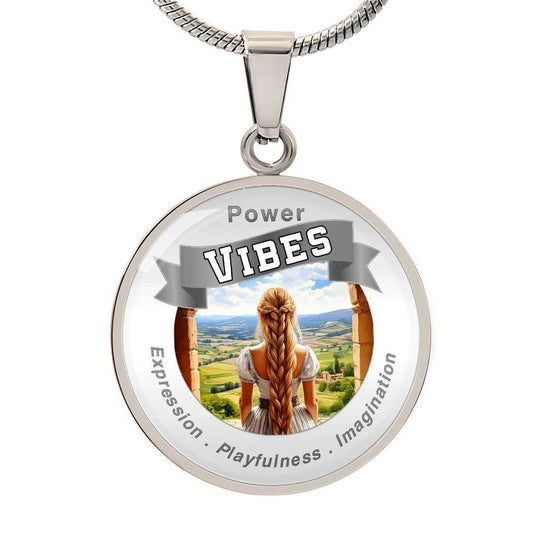 Power Vibes Affirmation Pendant - Creative Tower