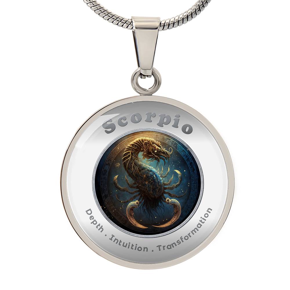 Scorpio - Affirmation Necklace - More Than CharmsMore Than Charms