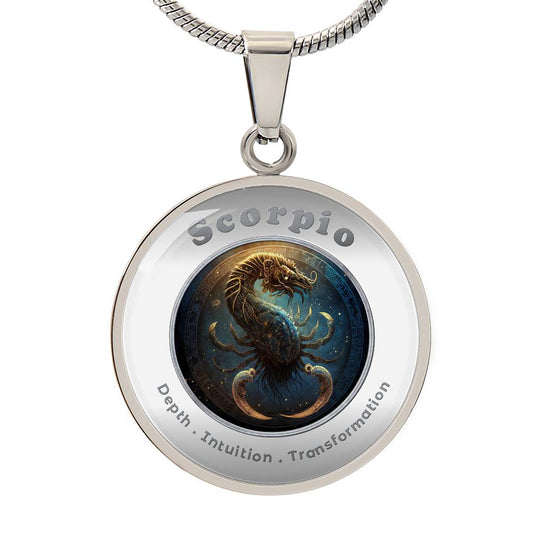 Scorpio - Affirmation Necklace - More Than CharmsMore Than Charms