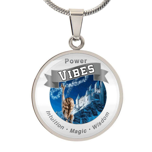 Power Vibes Affirmation Pendant - Majestic Ice Queen