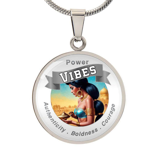Power Vibes Affirmation Pendant - Desert Freedom