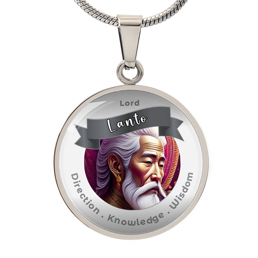 Lord Lanto Affirmation Necklace For Direction, Knowledge & Wisdom - More Than CharmsMore Than Charms