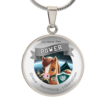 Horse - Super Hero - Power Animal Affirmation Necklace - More Than CharmsMore Than Charms