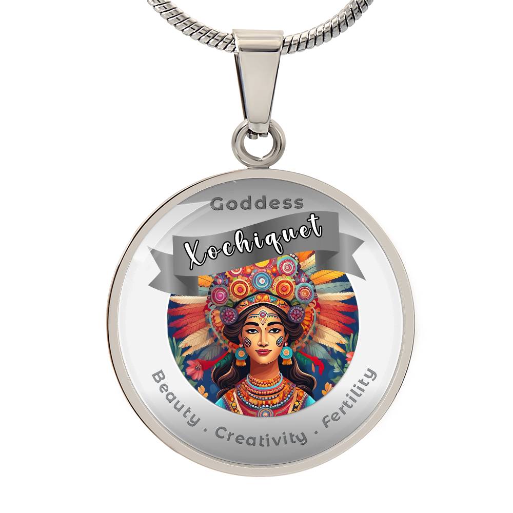 Xochiquetzal - Affirmation Necklace - More Than CharmsMore Than Charms