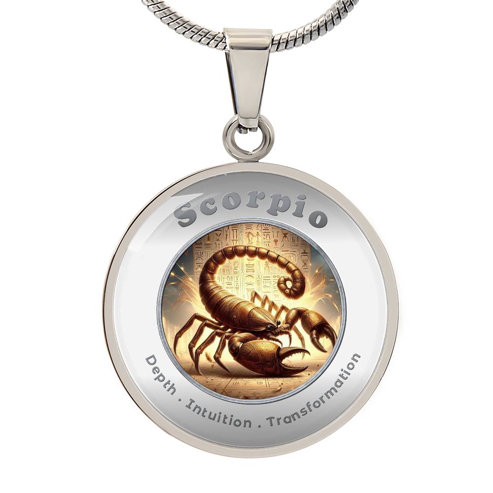 Scorpio - Affirmation Necklace - More Than CharmsMore Than Charms