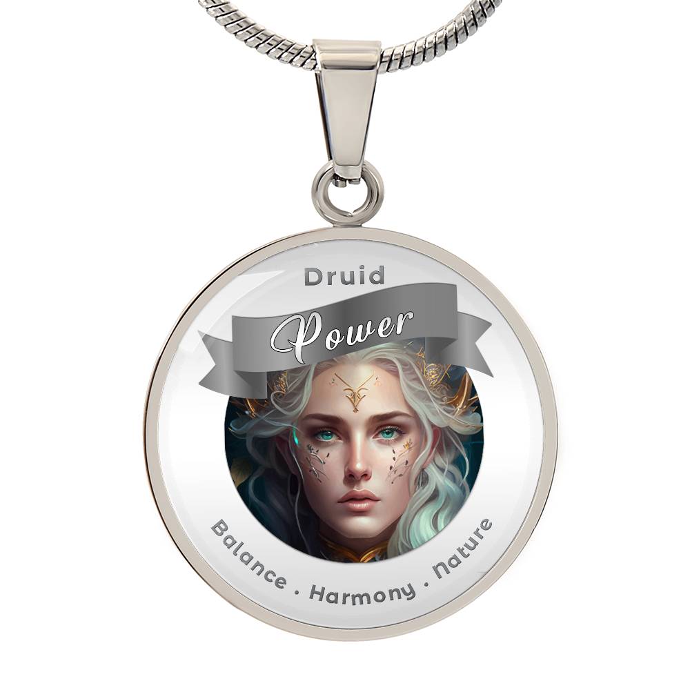 Druid - RPG Fantasy Affirmation Necklace - More Than CharmsMore Than Charms