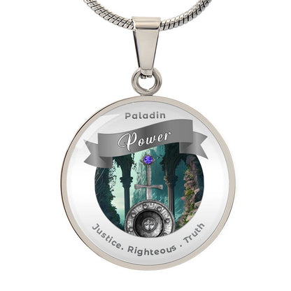 Paladin - RPG Fantasy Affirmation Necklace - More Than CharmsMore Than Charms