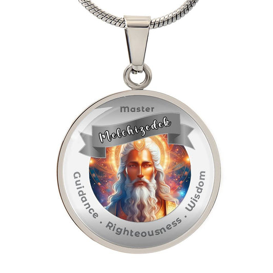 Melchizedek-- Affirmation Necklace For Guidance, Righteousness & Wisdom - More Than CharmsMore Than Charms