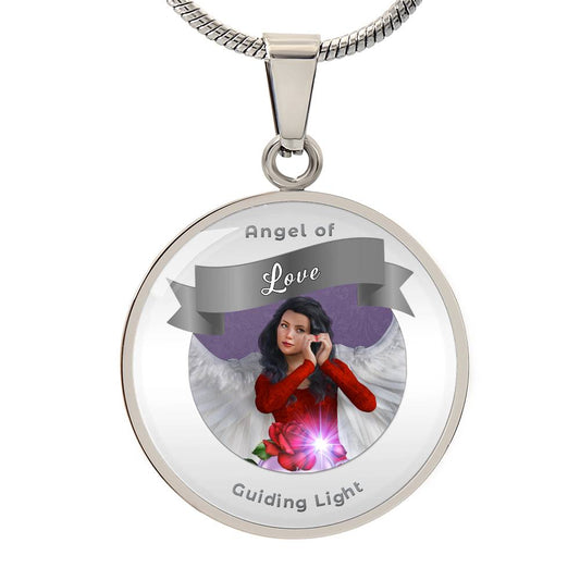 Love - Guardian Angel Affirmation Necklace - More Than CharmsMore Than Charms
