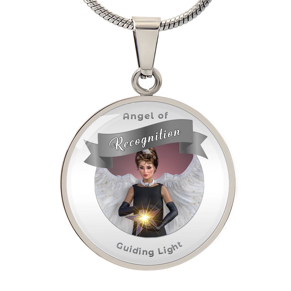 Recognition - Guardian Angel Affirmation Necklace - More Than CharmsMore Than Charms