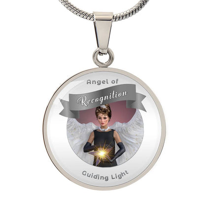 Recognition - Guardian Angel Affirmation Necklace - More Than CharmsMore Than Charms