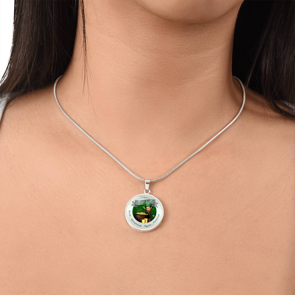Leprechaun - Affirmation Necklace - More Than CharmsMore Than Charms
