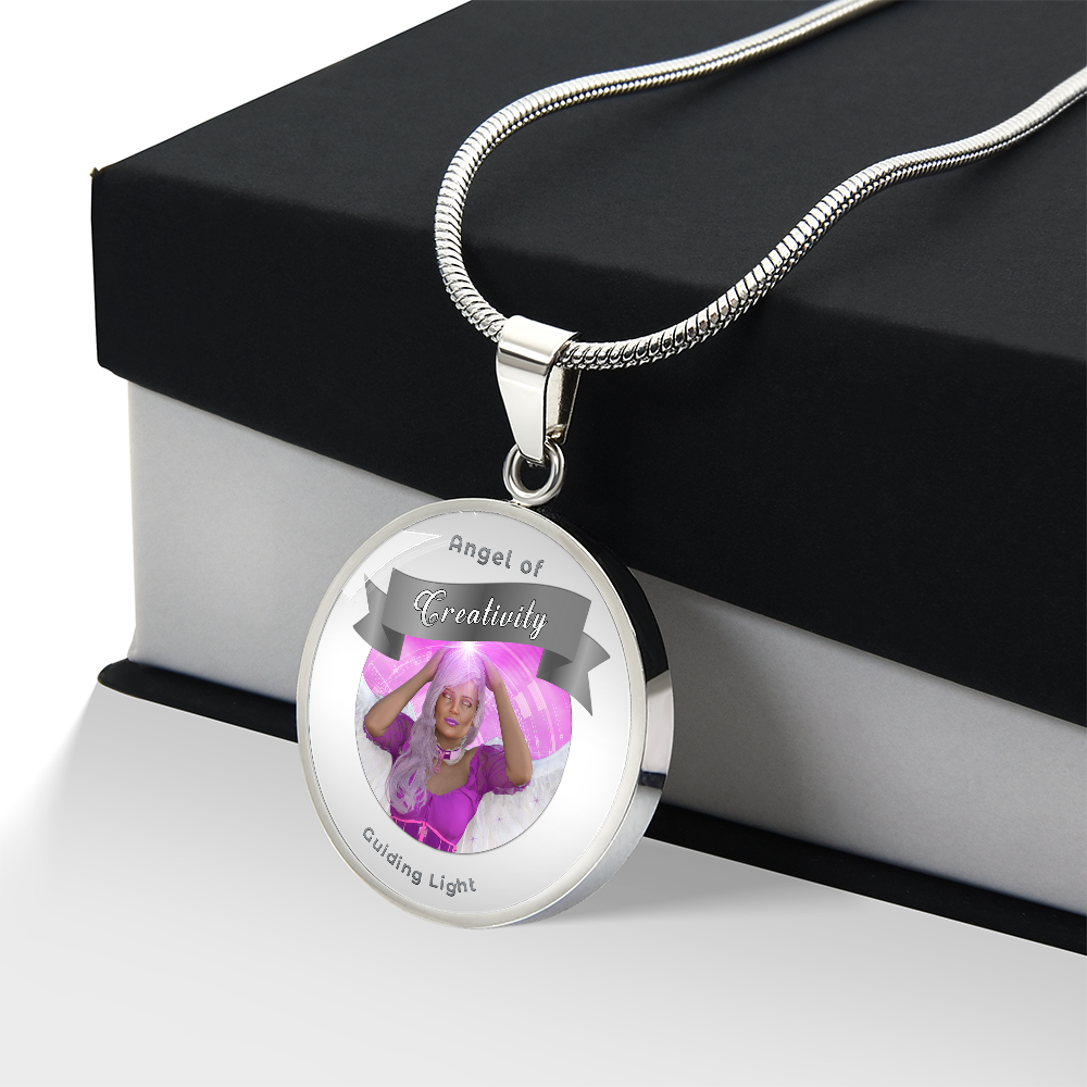 Creativity - Guardian Angel Affirmation Necklace - More Than CharmsMore Than Charms