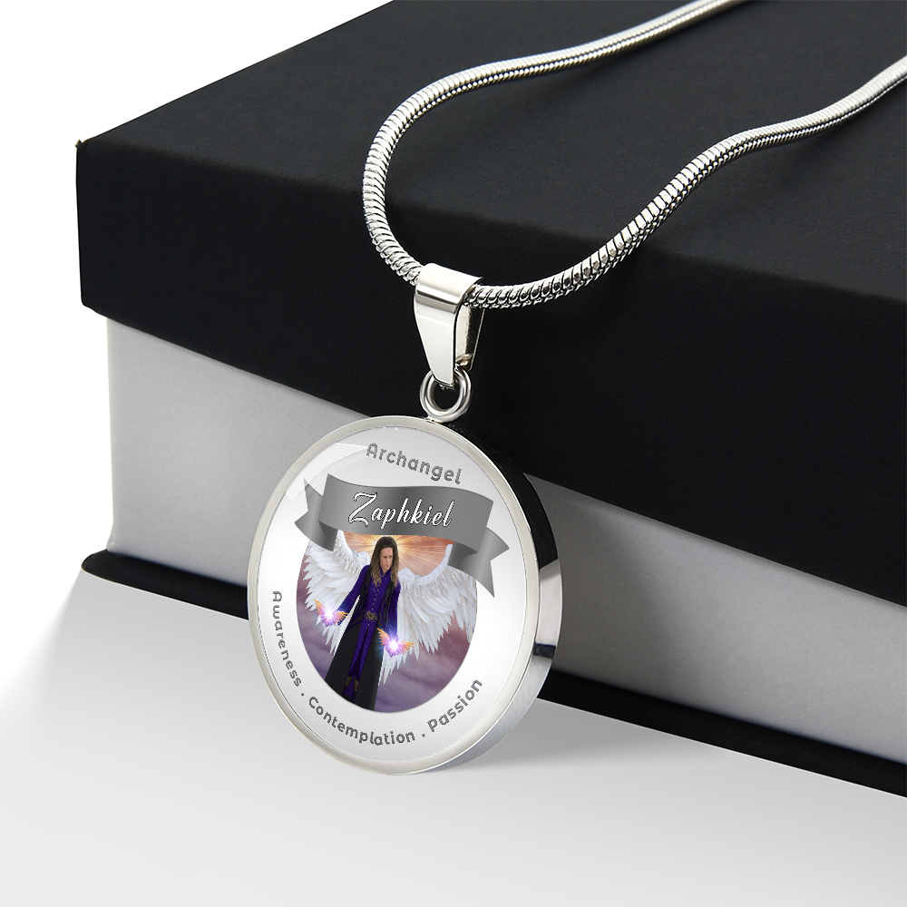 Archangel Zaphkiel - Affirmation Necklace - More Than CharmsMore Than Charms