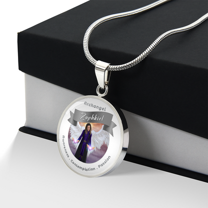 Archangel Zaphkiel - Affirmation Necklace - More Than CharmsMore Than Charms