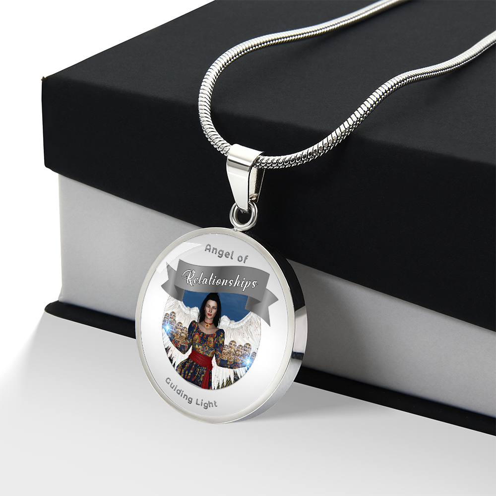 Relationships - Guardian Angel Affirmation Necklace - More Than CharmsMore Than Charms