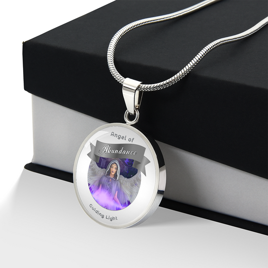 Acceptance - Guardian Angel Charm Necklace - This Luxury Charm Necklace is more than just an accessory — it’s a soulful expression of your journey, dreams, and intentions. Designed with meaning, each charm carries powerful affirmation words, images, or sy