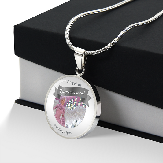 Empowerment - Guardian Angel Charm Necklace - This Luxury Charm Necklace is more than just an accessory — it’s a soulful expression of your journey, dreams, and intentions. Designed with meaning, each charm carries powerful affirmation words, images, or s