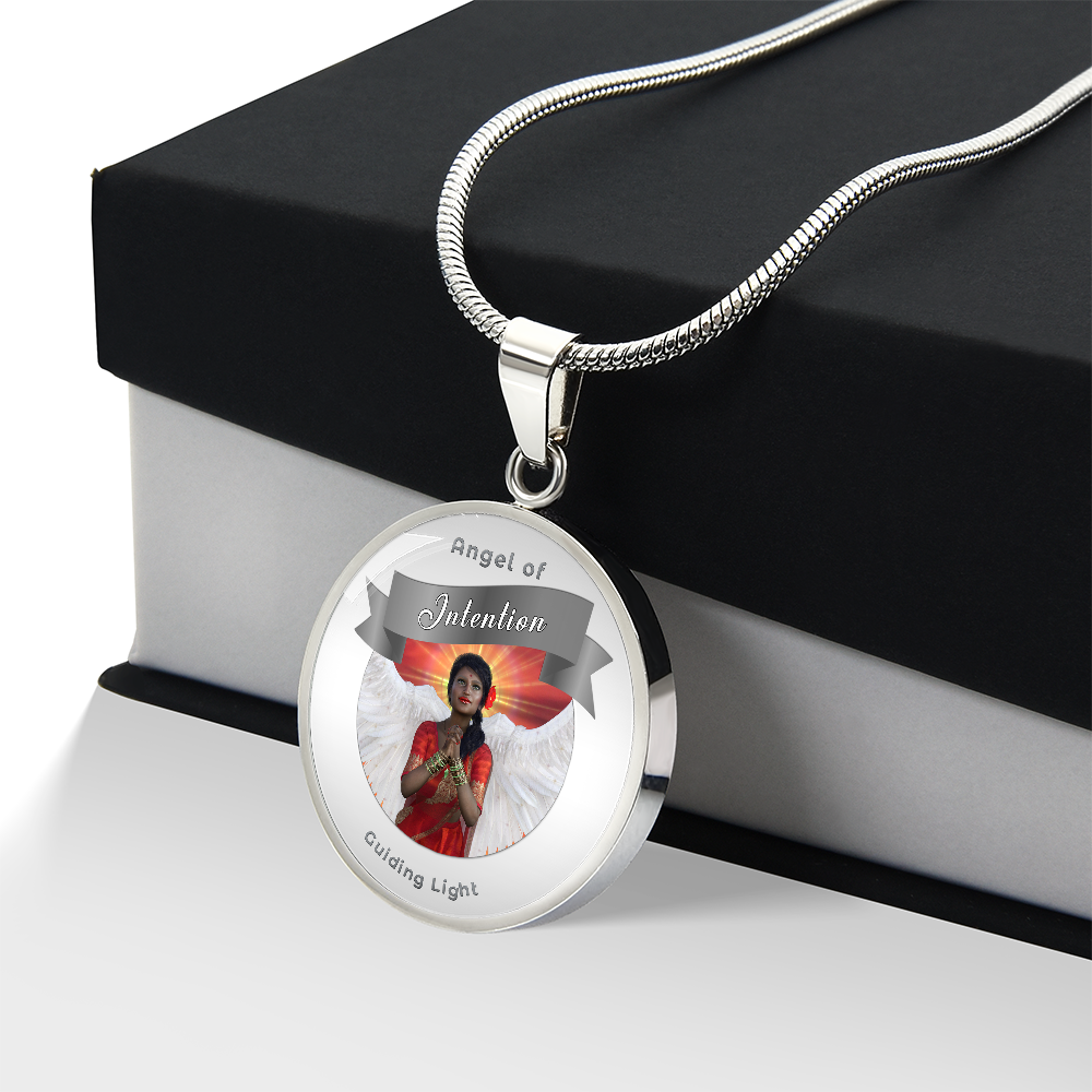 Intention - Guardian Angel Affirmation Necklace - More Than CharmsMore Than Charms