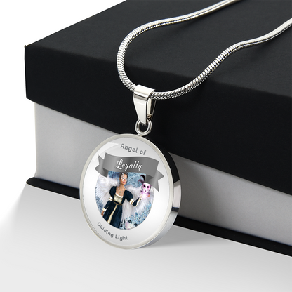 Loyalty - Guardian Angel Affirmation Necklace - More Than CharmsMore Than Charms