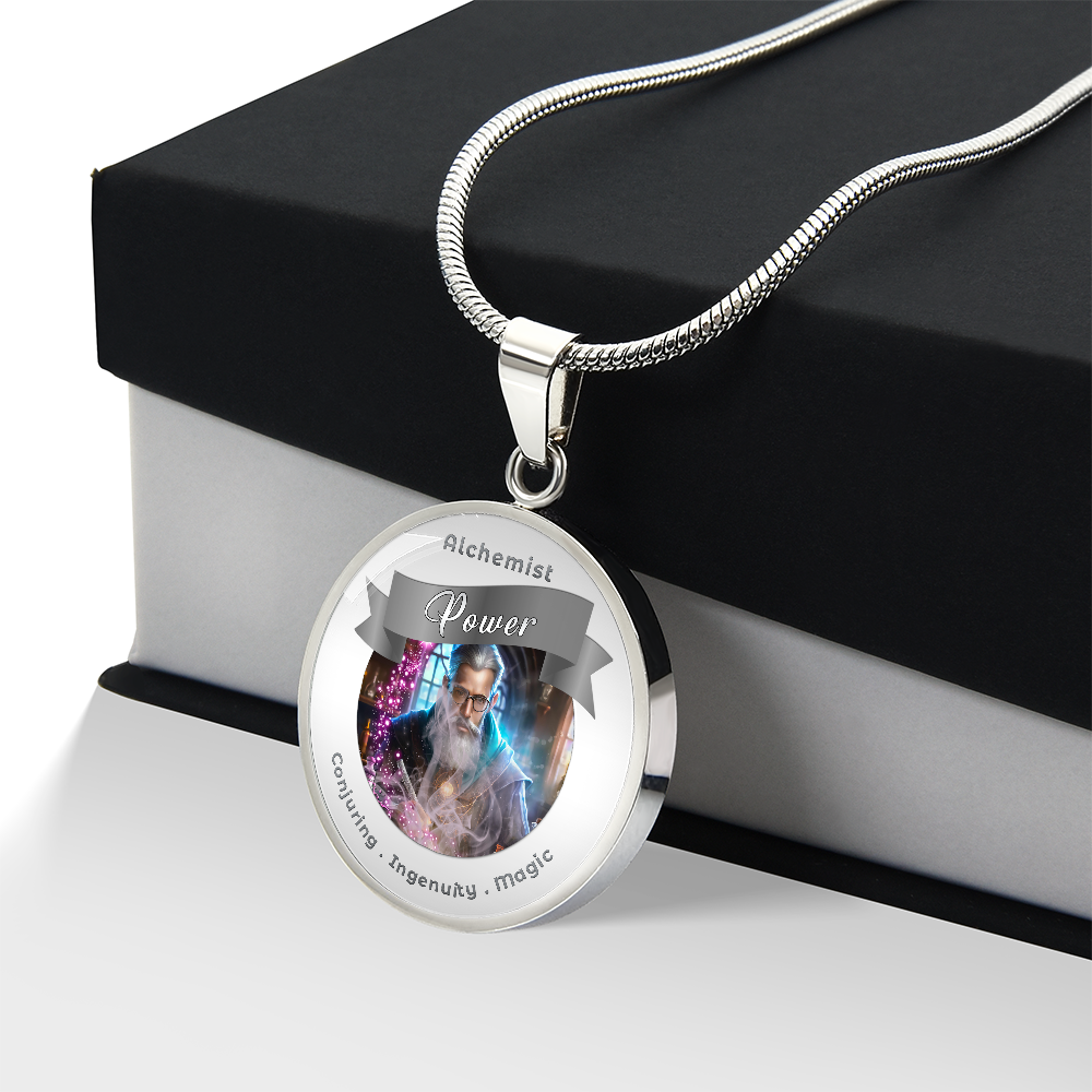 Alchemist - RPG Fantasy Affirmation Necklace - More Than CharmsMore Than Charms