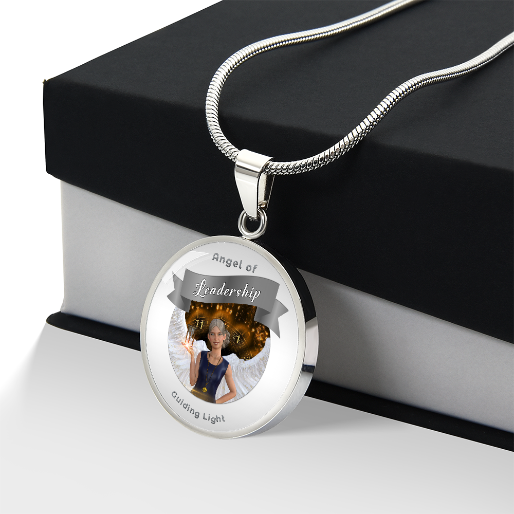 Leadership - Guardian Angel Affirmation Necklace - More Than CharmsMore Than Charms