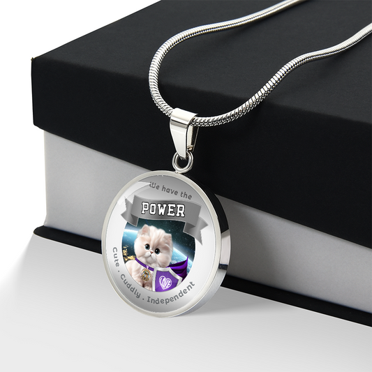 Napoleon Minuet - Super Hero Cat - Power Animal Charm Necklace - This Luxury Charm Necklace is more than just an accessory — it’s a soulful expression of your journey, dreams, and intentions. Designed with meaning, each charm carries powerful affirmation
