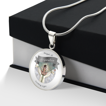 Inspiration - Guardian Angel Affirmation Necklace - More Than CharmsMore Than Charms