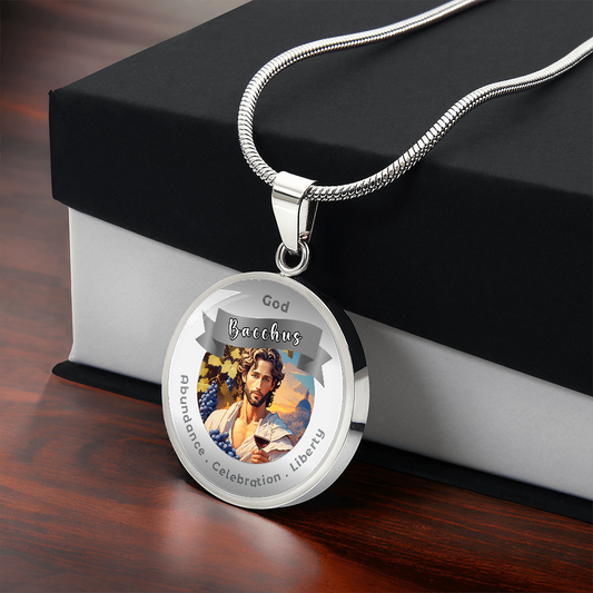 Bacchus - Charm Necklace - This Luxury Charm Necklace is more than just an accessory — it’s a soulful expression of your journey, dreams, and intentions. Designed with meaning, each charm carries powerful affirmation words, images, or symbols that speak t
