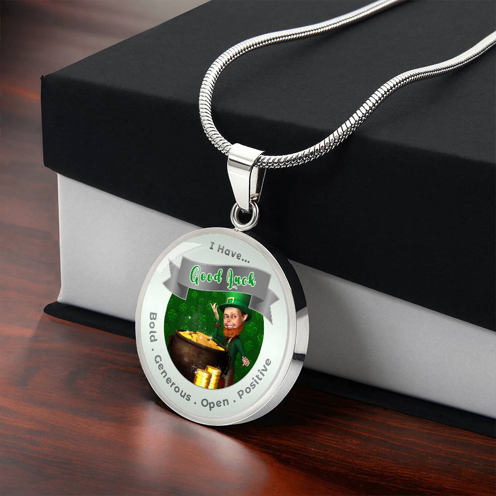 Leprechaun - Affirmation Necklace - More Than CharmsMore Than Charms