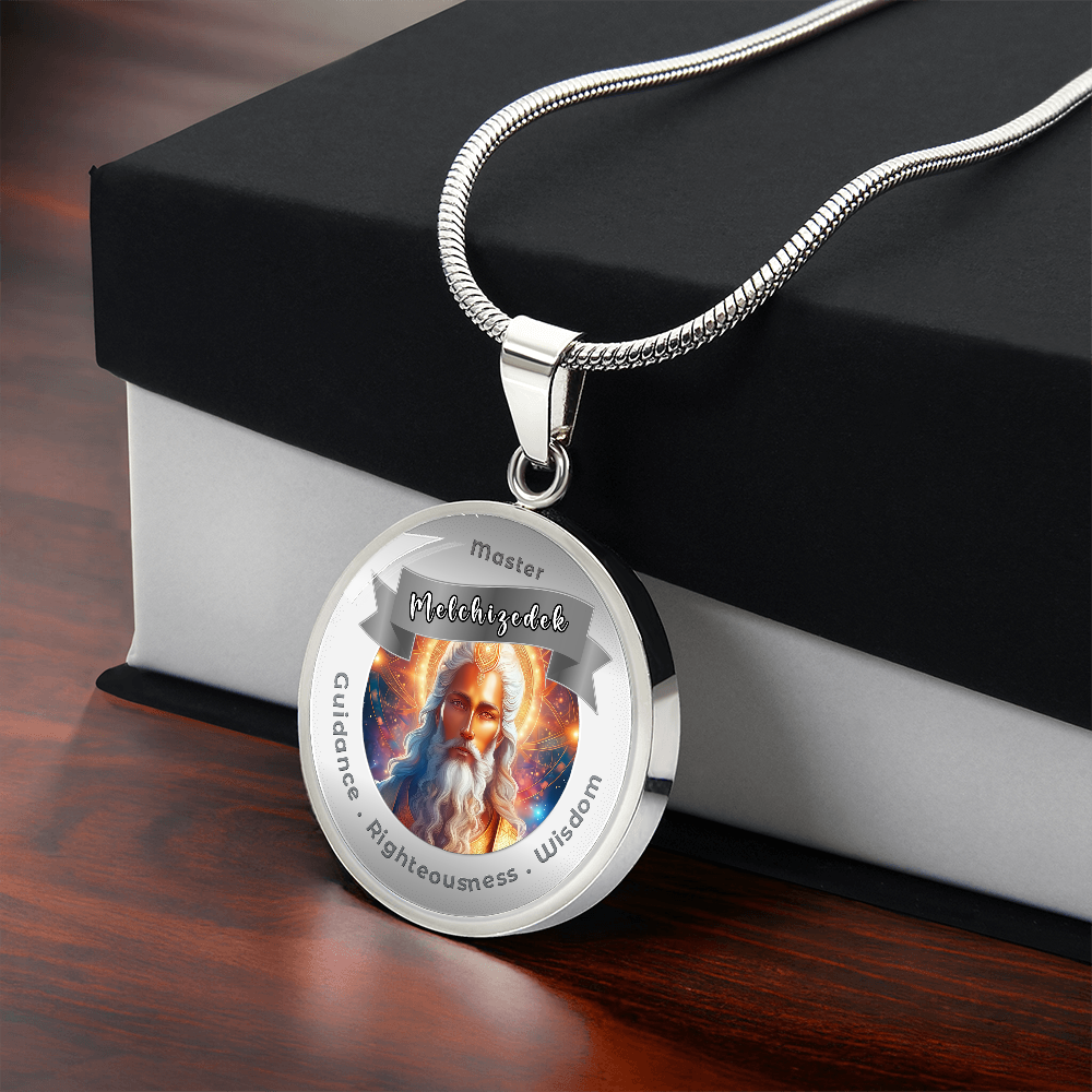 Melchizedek-- Affirmation Necklace For Guidance, Righteousness & Wisdom - More Than CharmsMore Than Charms