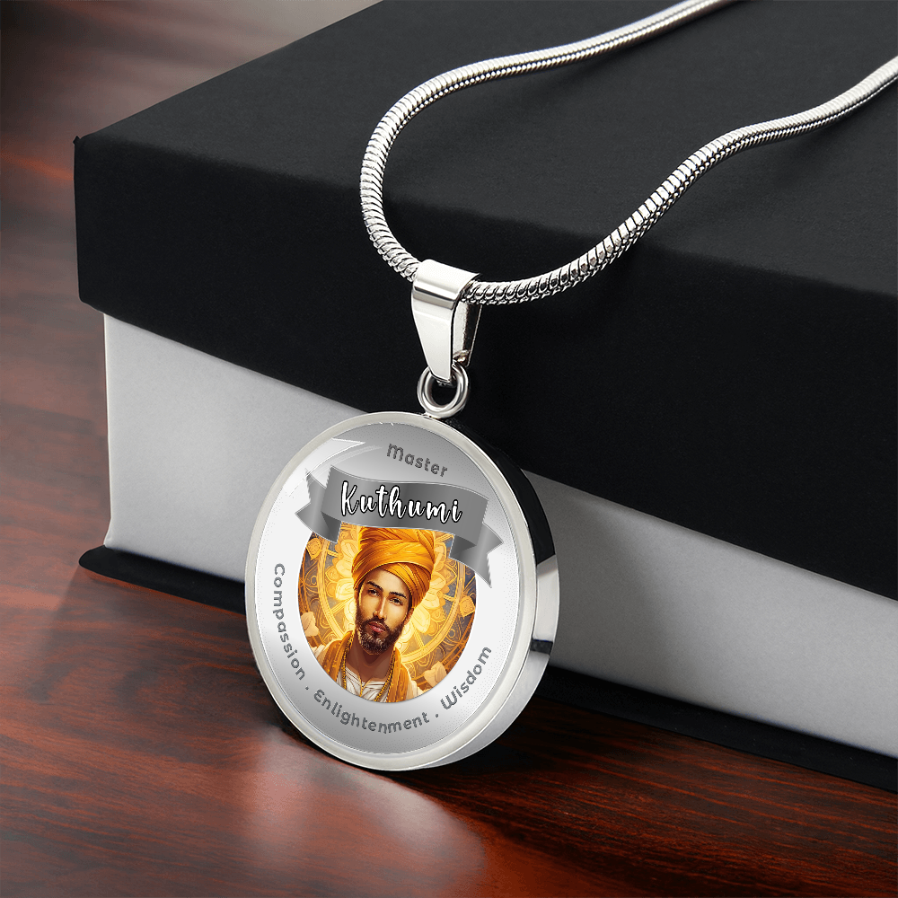 Kuthumi - Affirmation Necklace For Compassion, Enlightenment & Wisdom - More Than CharmsMore Than Charms