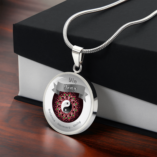 Yin Yang- Balance Harmony Unity - Charm Necklace - This Luxury Charm Necklace is more than just an accessory — it’s a soulful expression of your journey, dreams, and intentions. Designed with meaning, each charm carries powerful affirmation words, images,