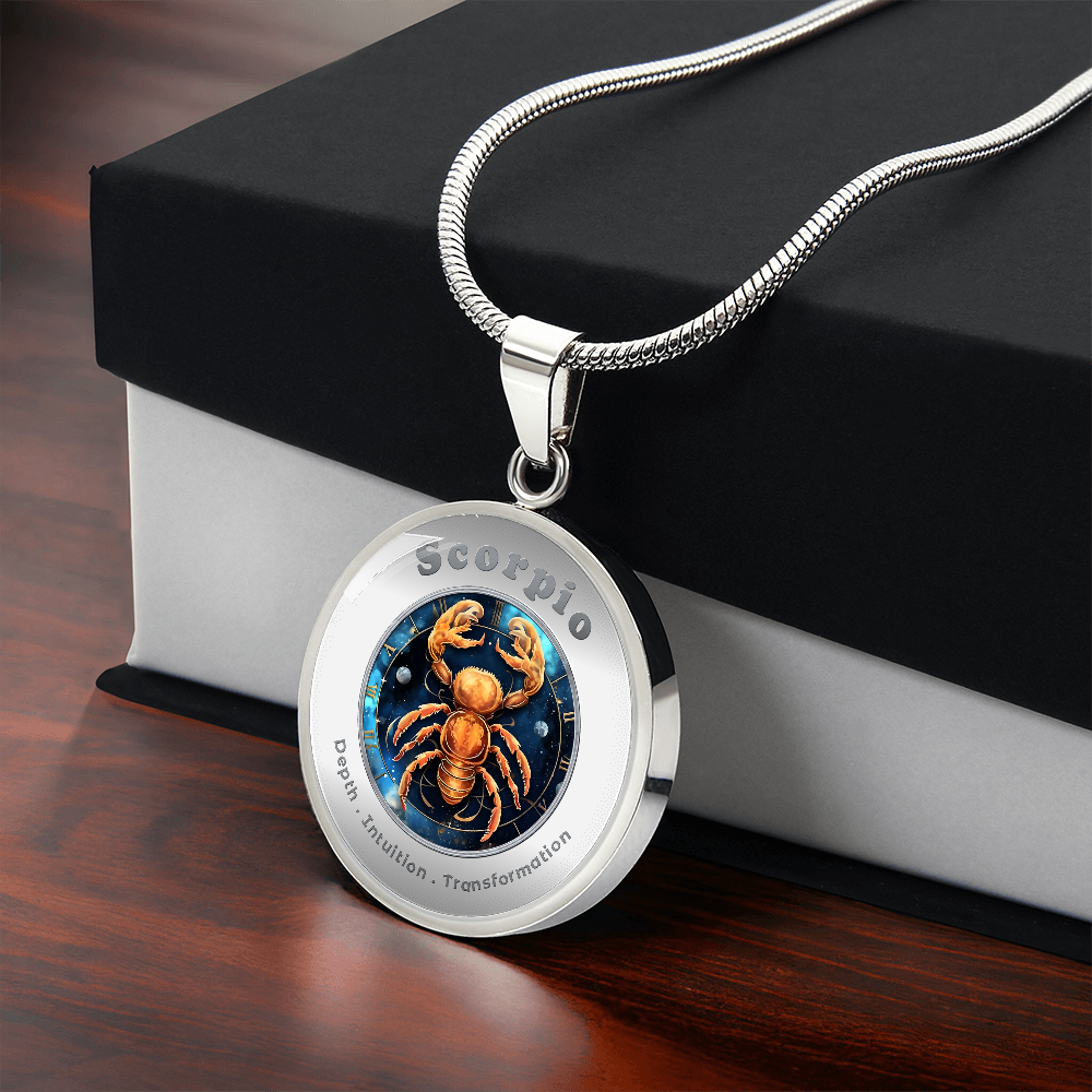Scorpio - Affirmation Necklace - More Than CharmsMore Than Charms