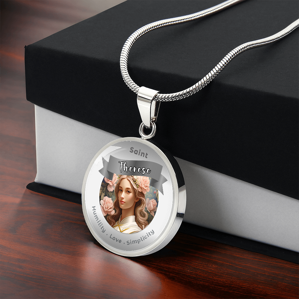 SaintThérèse - Affirmation Necklace - More Than CharmsMore Than Charms