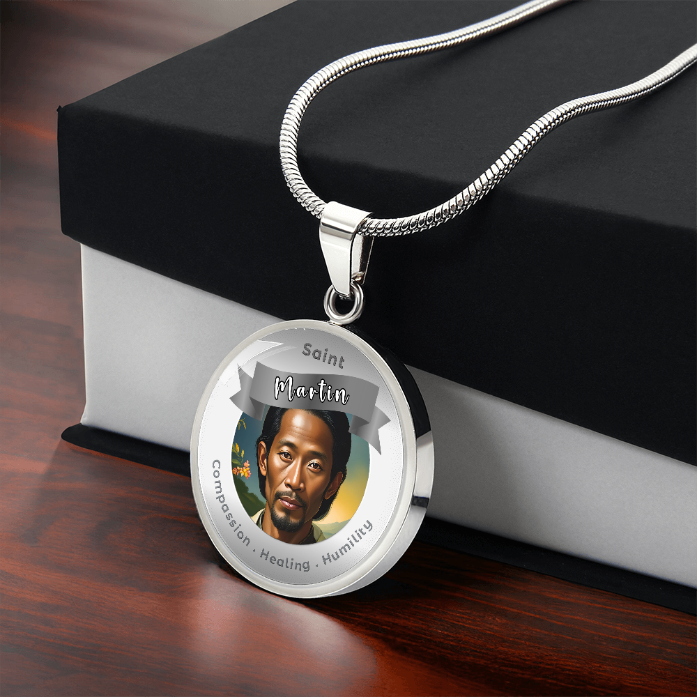 Saint Martin - Affirmation Necklace - More Than CharmsMore Than Charms