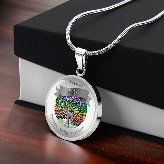 Tree of Life Charm Necklace - Growth, Unity & Wisdom - This Luxury Charm Necklace is more than just an accessory — it’s a soulful expression of your journey, dreams, and intentions. Designed with meaning, each charm carries powerful affirmation words, ima