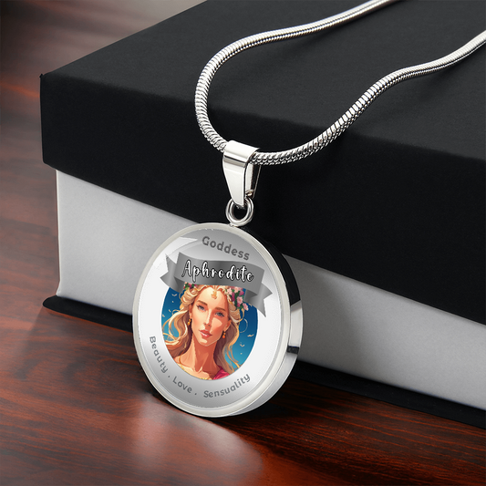 Aphrodite - Charm Necklace - This Luxury Charm Necklace is more than just an accessory — it’s a soulful expression of your journey, dreams, and intentions. Designed with meaning, each charm carries powerful affirmation words, images, or symbols that speak