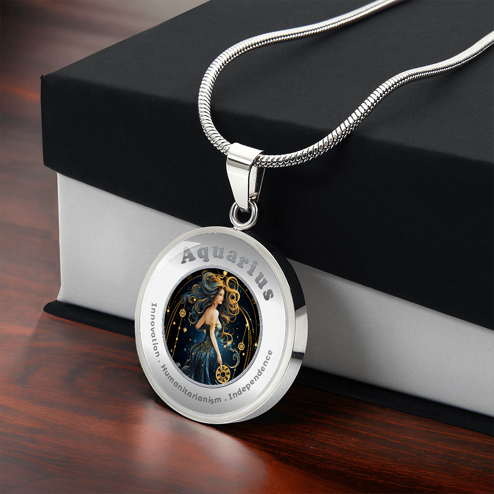 Aquarius - Affirmation Necklace - More Than CharmsMore Than Charms