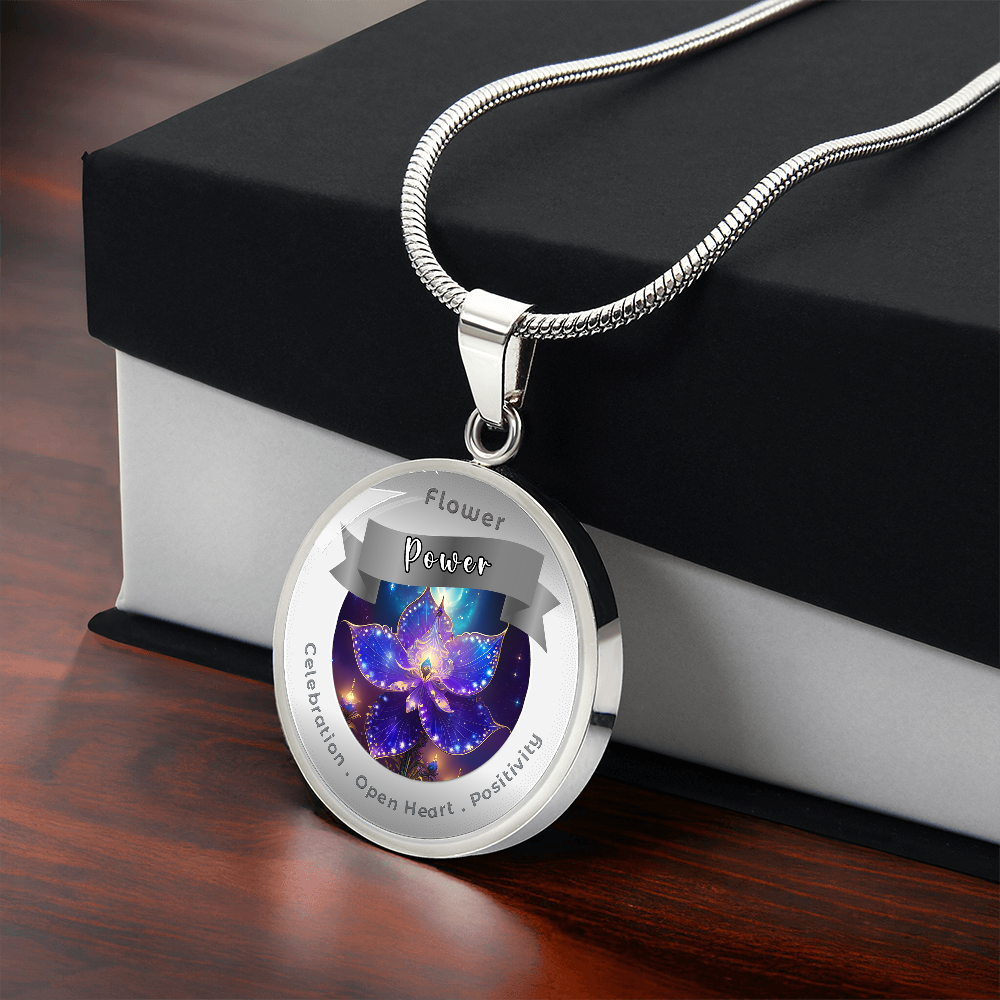 Larkspur - Affirmation Necklace - More Than CharmsMore Than Charms