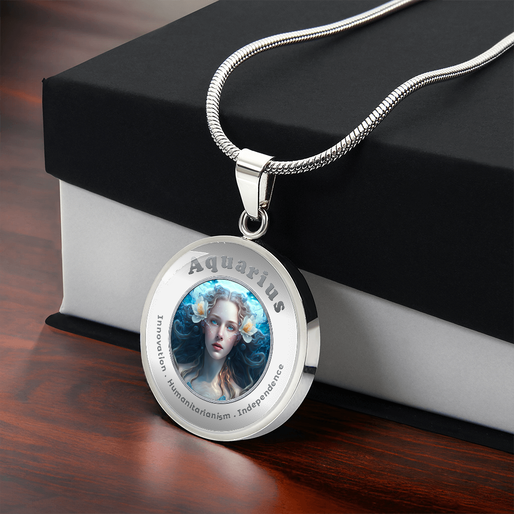 Aquarius - Affirmation Necklace - More Than CharmsMore Than Charms