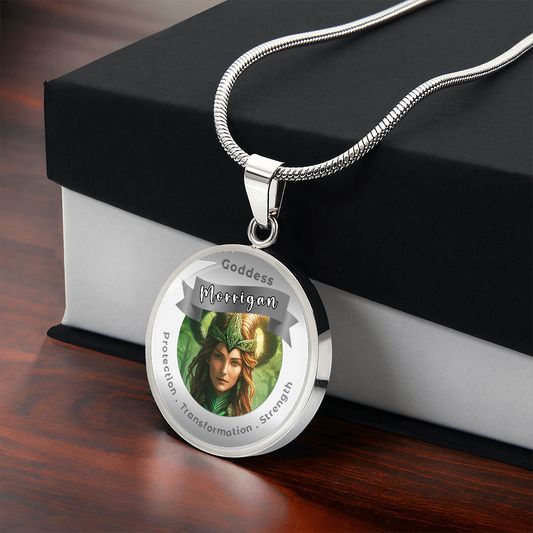 Morrigan - Charm Necklace - This Luxury Charm Necklace is more than just an accessory — it’s a soulful expression of your journey, dreams, and intentions. Designed with meaning, each charm carries powerful affirmation words, images, or symbols that speak