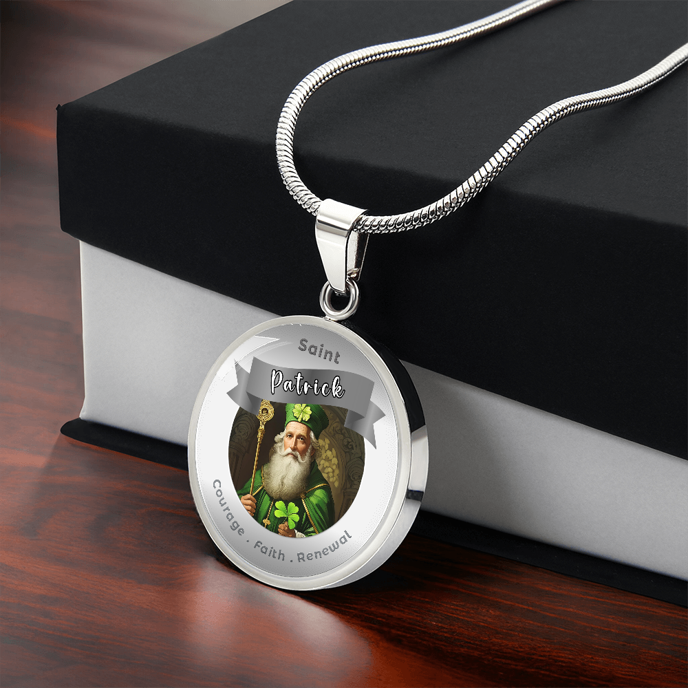 Saint Patrick - Affirmation Necklace - More Than CharmsMore Than Charms