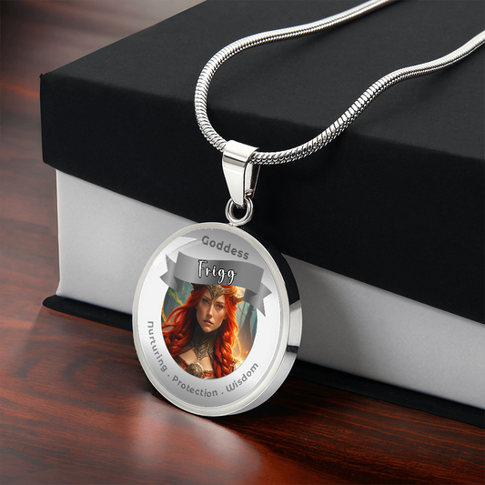 Frigg - Charm Necklace - This Luxury Charm Necklace is more than just an accessory — it’s a soulful expression of your journey, dreams, and intentions. Designed with meaning, each charm carries powerful affirmation words, images, or symbols that speak to