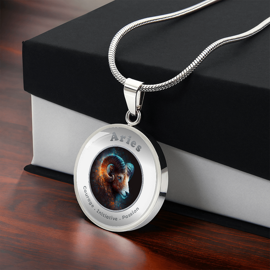 Aries - Charm Necklace - This Luxury Charm Necklace is more than just an accessory — it’s a soulful expression of your journey, dreams, and intentions. Designed with meaning, each charm carries powerful affirmation words, images, or symbols that speak to