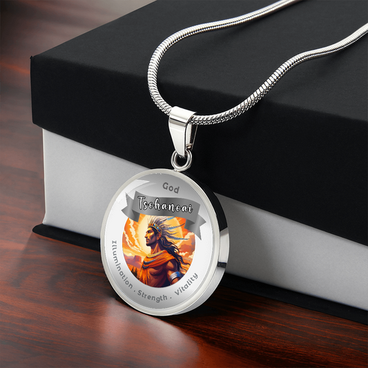 Tsohanoai - Charm Necklace - This Luxury Charm Necklace is more than just an accessory — it’s a soulful expression of your journey, dreams, and intentions. Designed with meaning, each charm carries powerful affirmation words, images, or symbols that speak