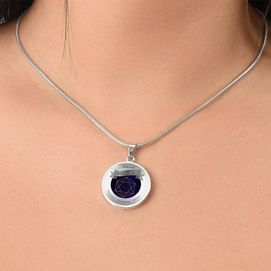Octahedron - Balance Harmony Union - Affirmation Necklace - More Than CharmsMore Than Charms
